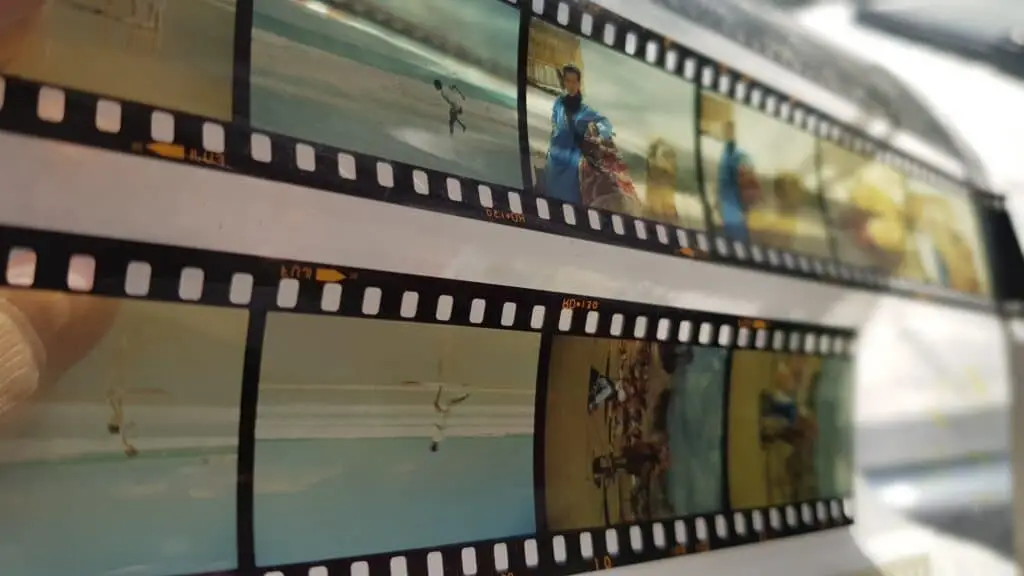 A reel of film.