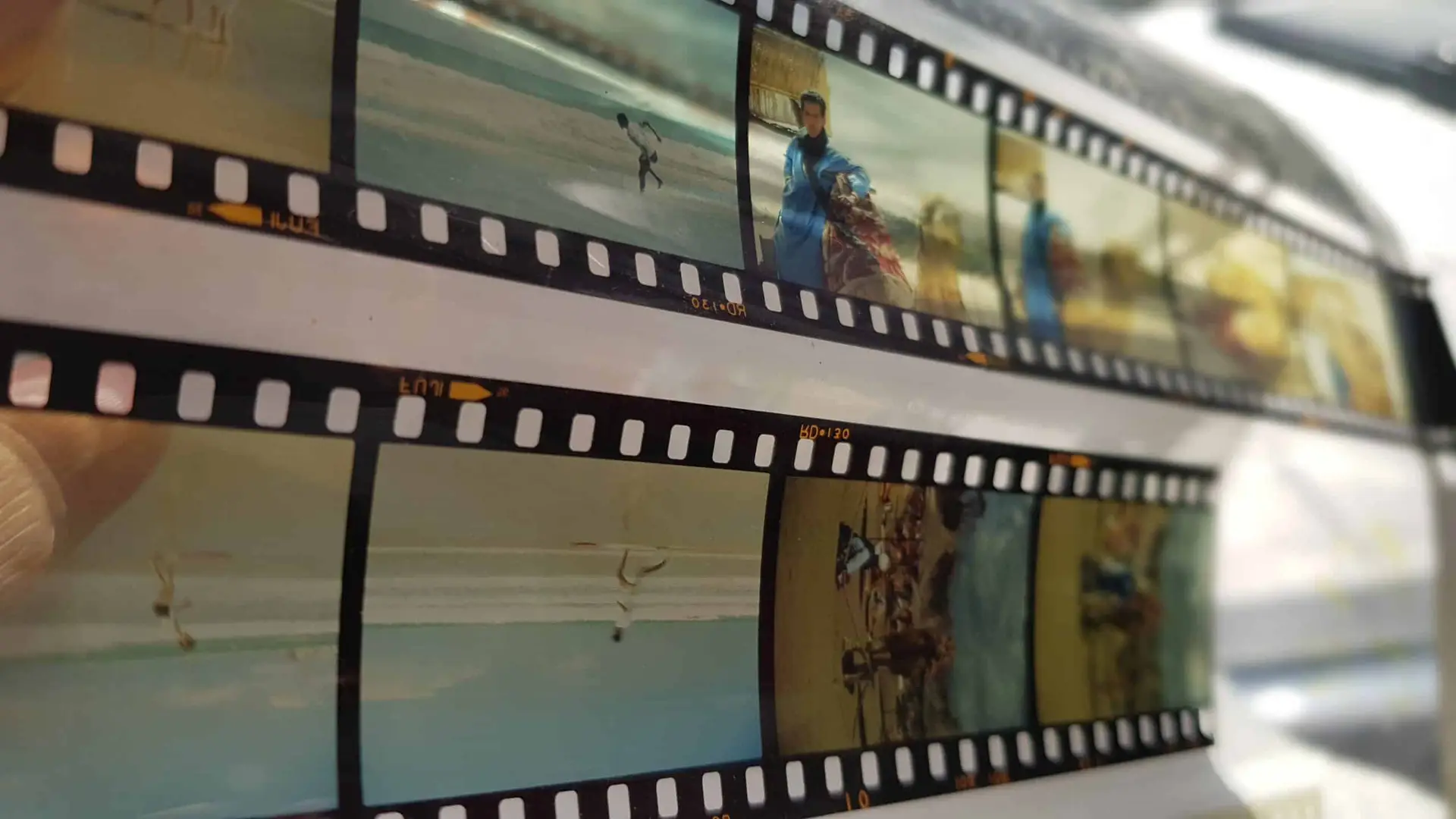A reel of film.