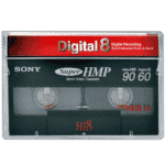 services video tape digital 8