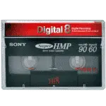 services video tape digital 8