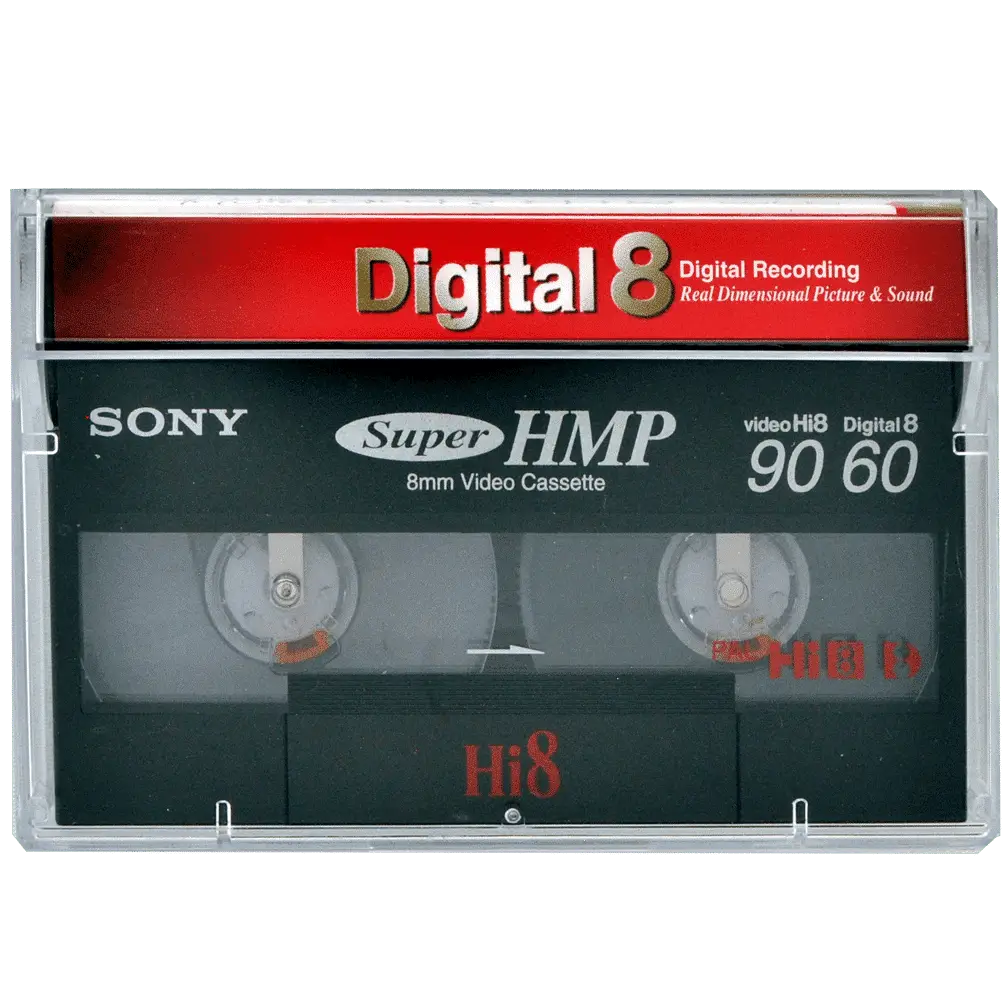 services video tape digital 8