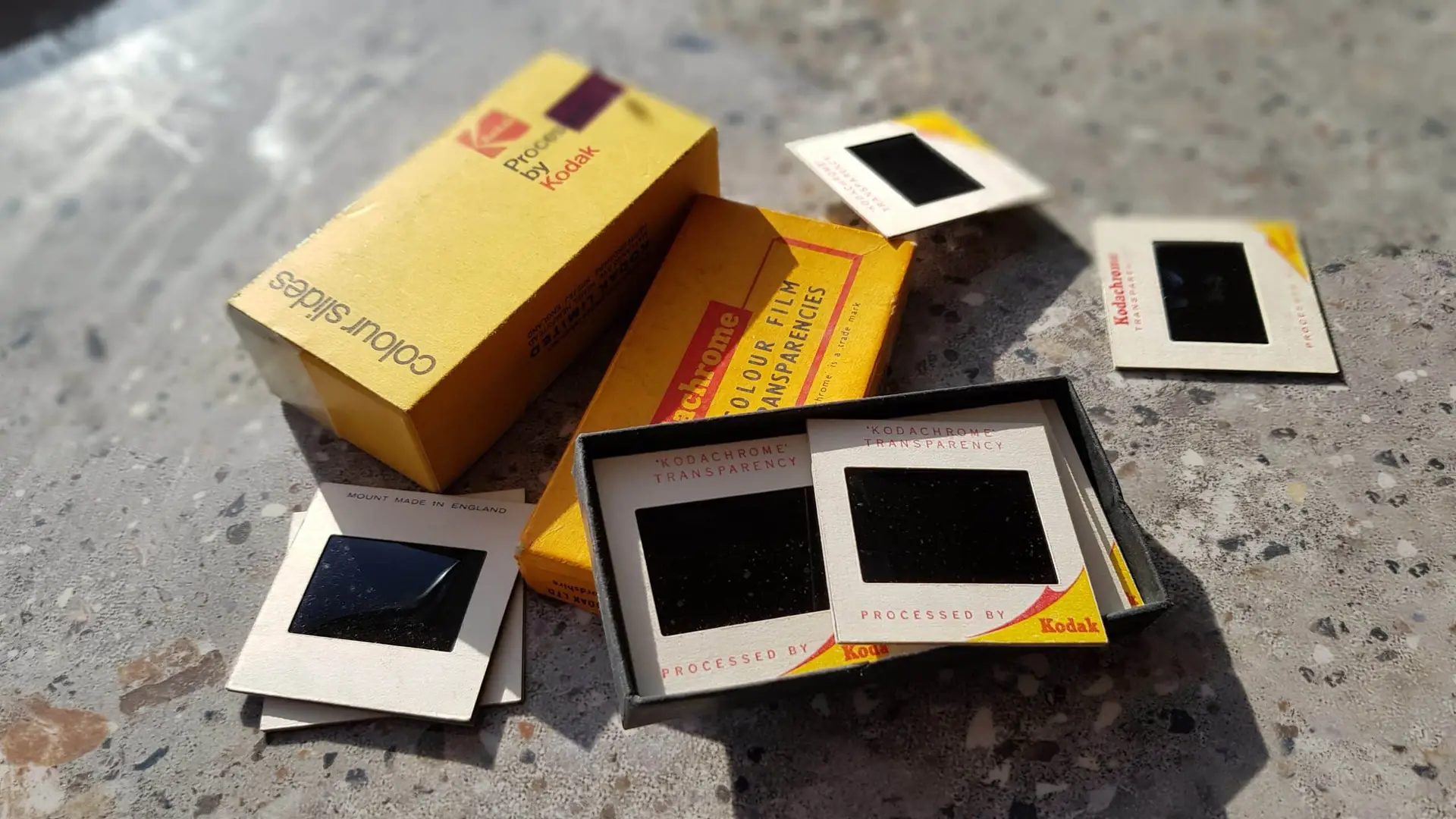 Cleaning 35mm slides
