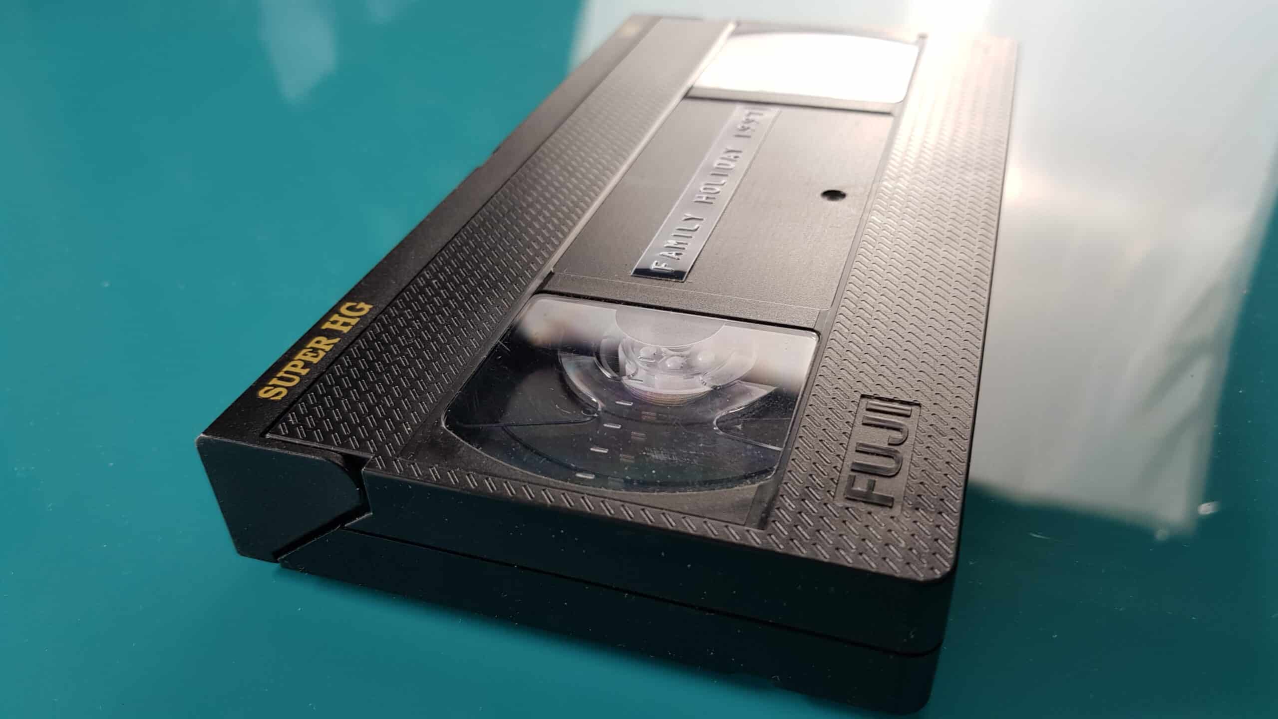 family video cassette case