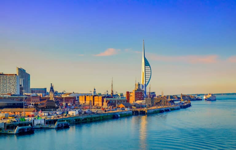 Portsmouth City – View of the Seafront including the Portsmouth Spinnaker Tower