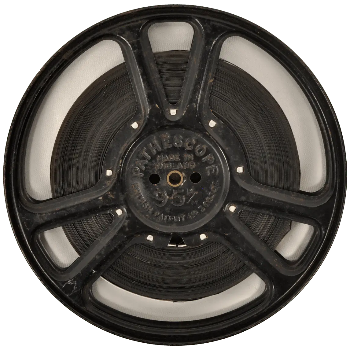 9.5mm cine film reel