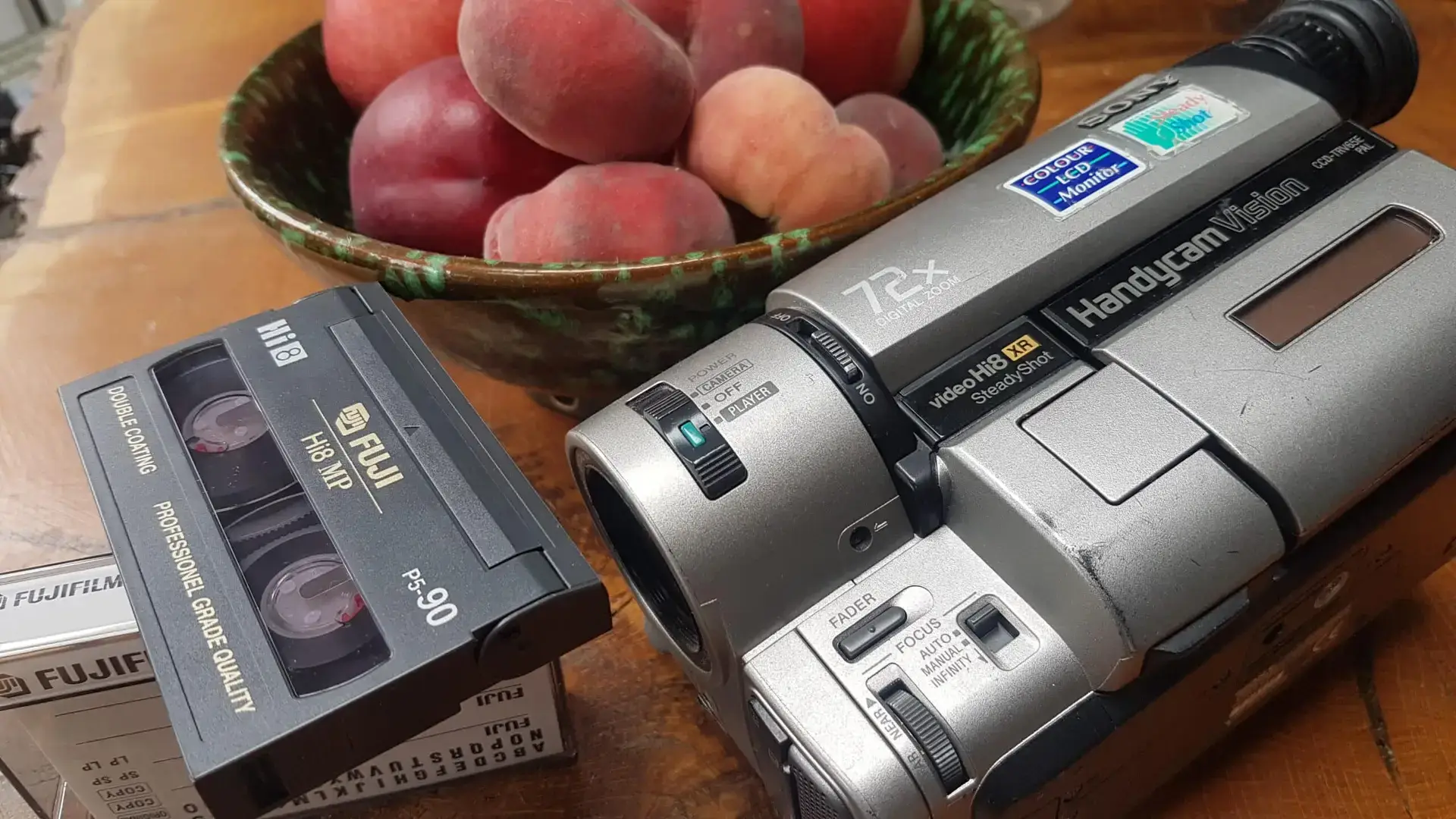 Digitalise hi8 tapes