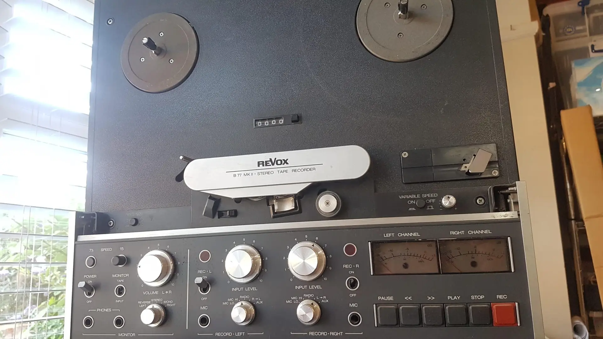 Revox Reel to Reel Tape Recorder
