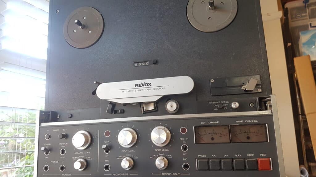 reel to reel audio tape player, audio conversion near me