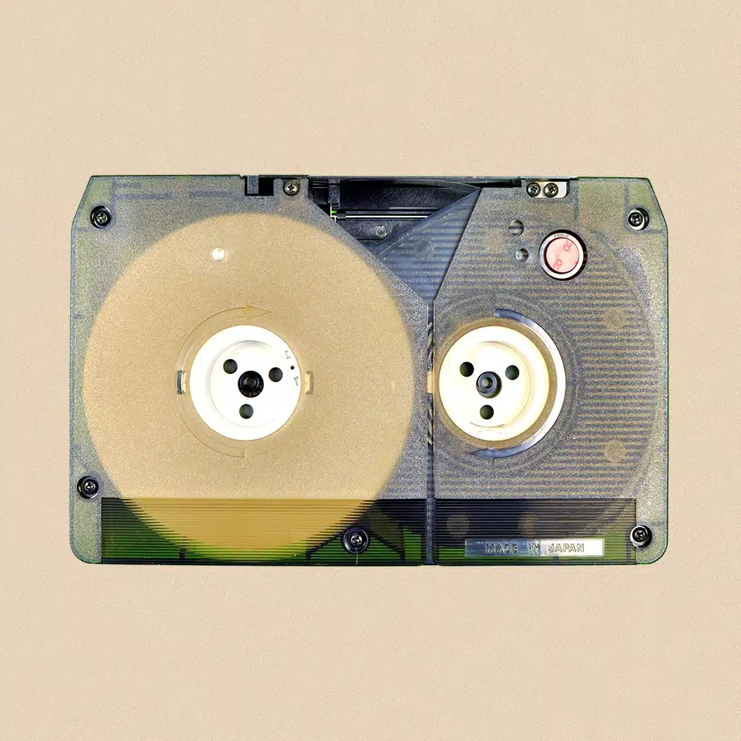 Close up of a U Matic tape - U-matic to Digital Service