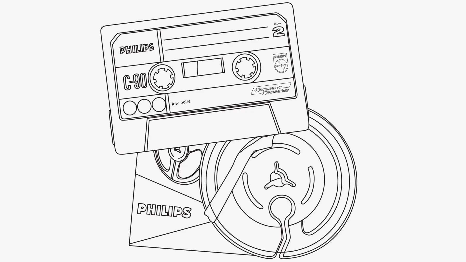 Graphic showing various audio formats.