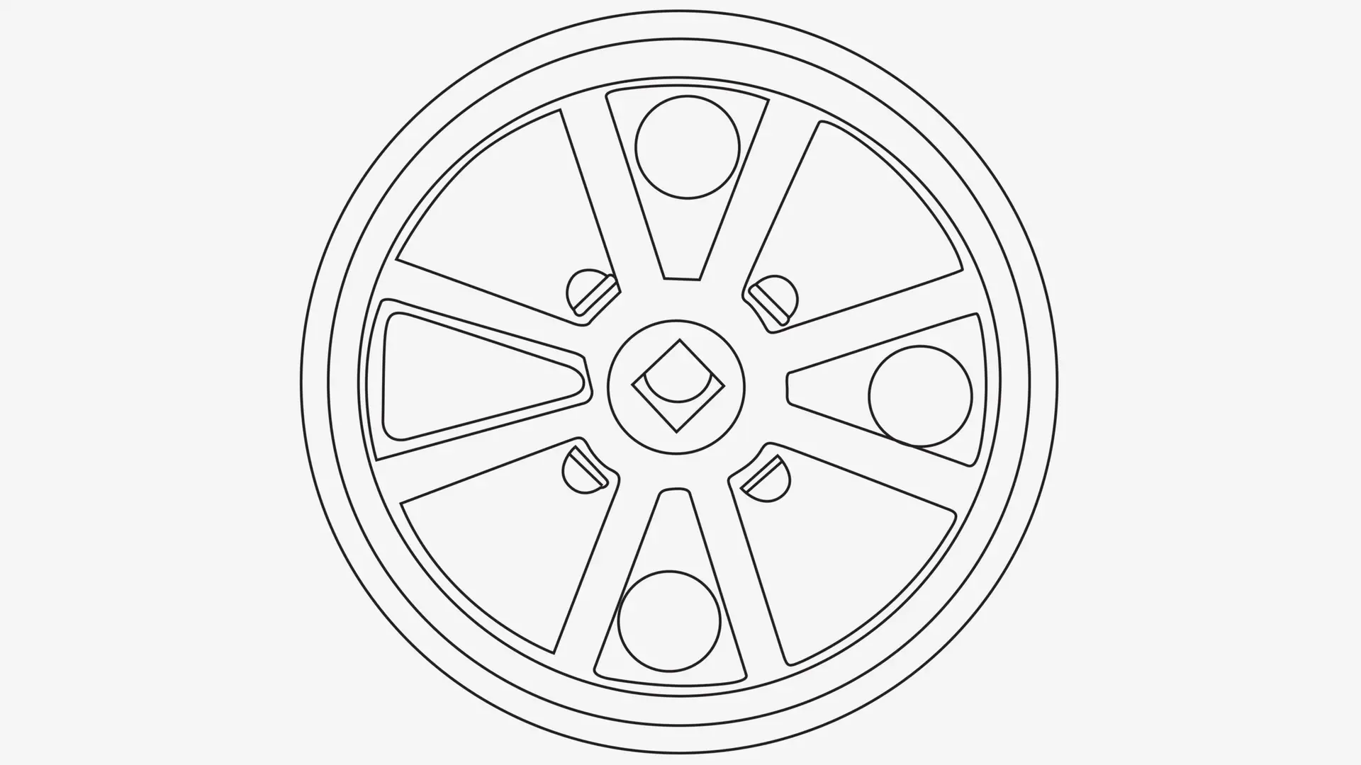Graphic showing 16mm cine film.