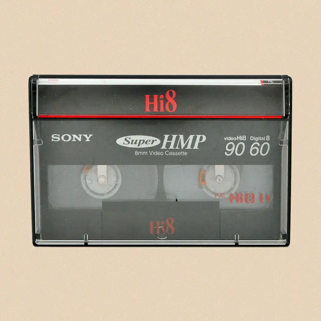 A Hi8 tape that needs to be converted