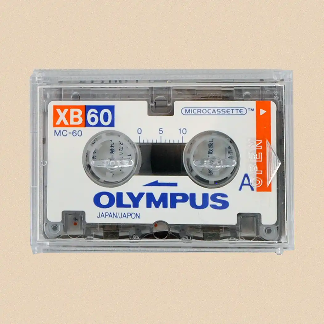A mini cassette that needs to be converted