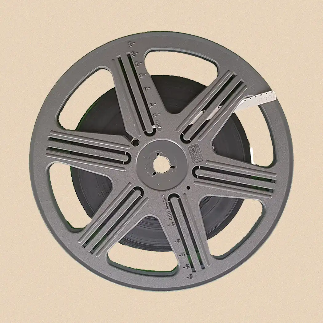 A Super 8 tape that needs to be converted