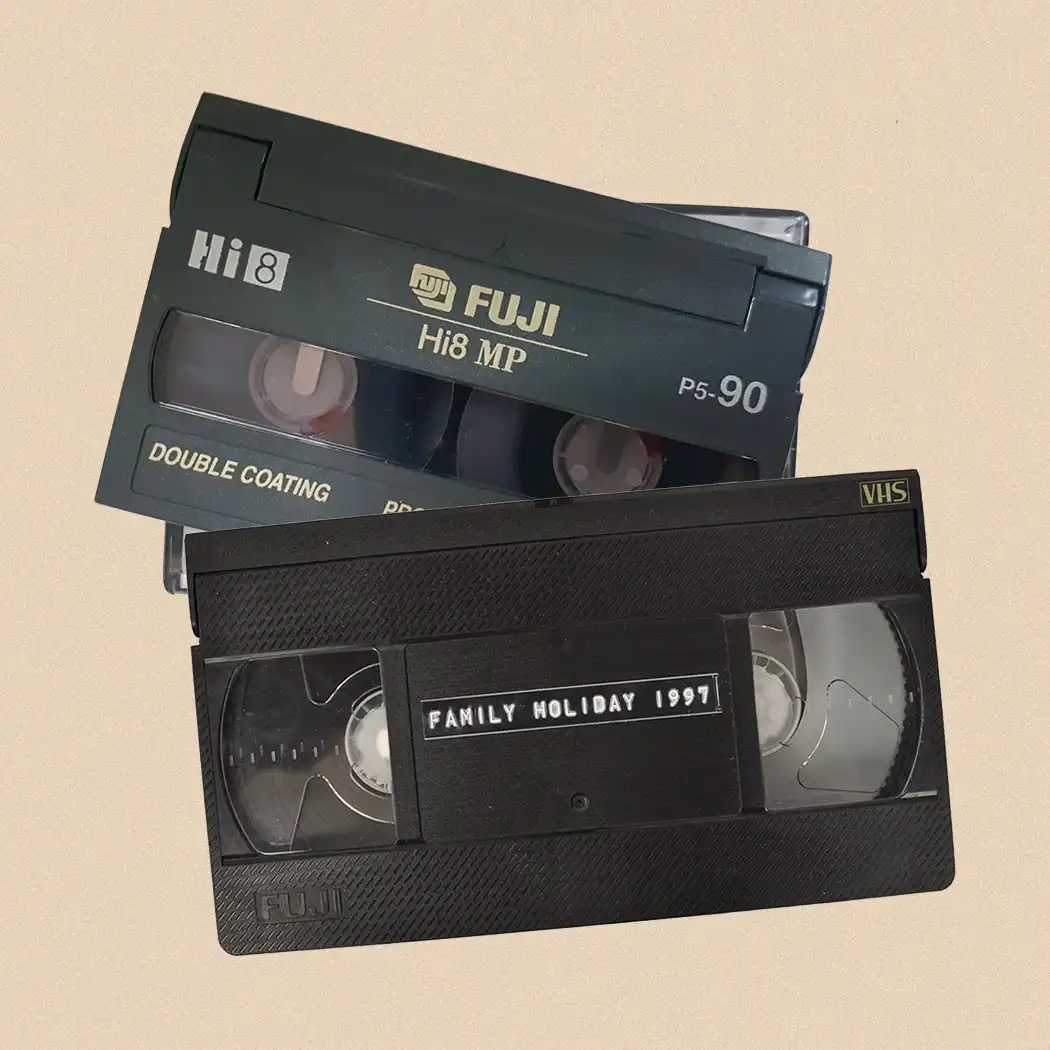 It's important to safeguard old video tapes and camcorder memory cards by digitalising them as they are slowly deteriorating.