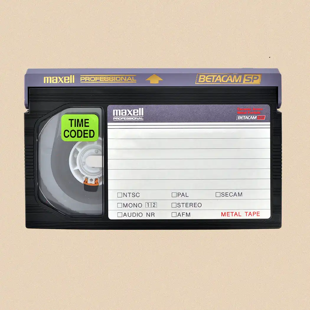 A Betacam tape that needs to be converted