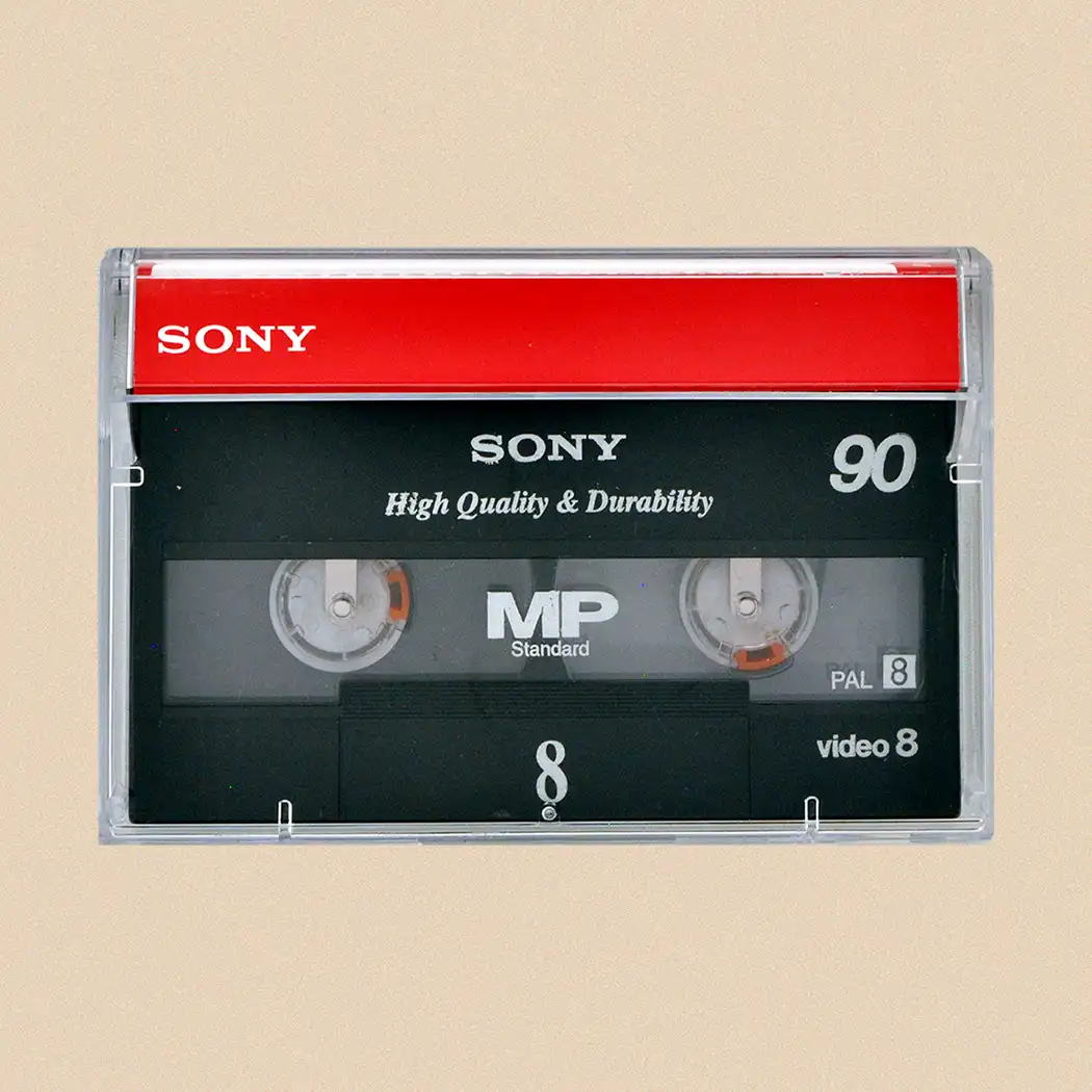 a video 8 tape that needs to be converted