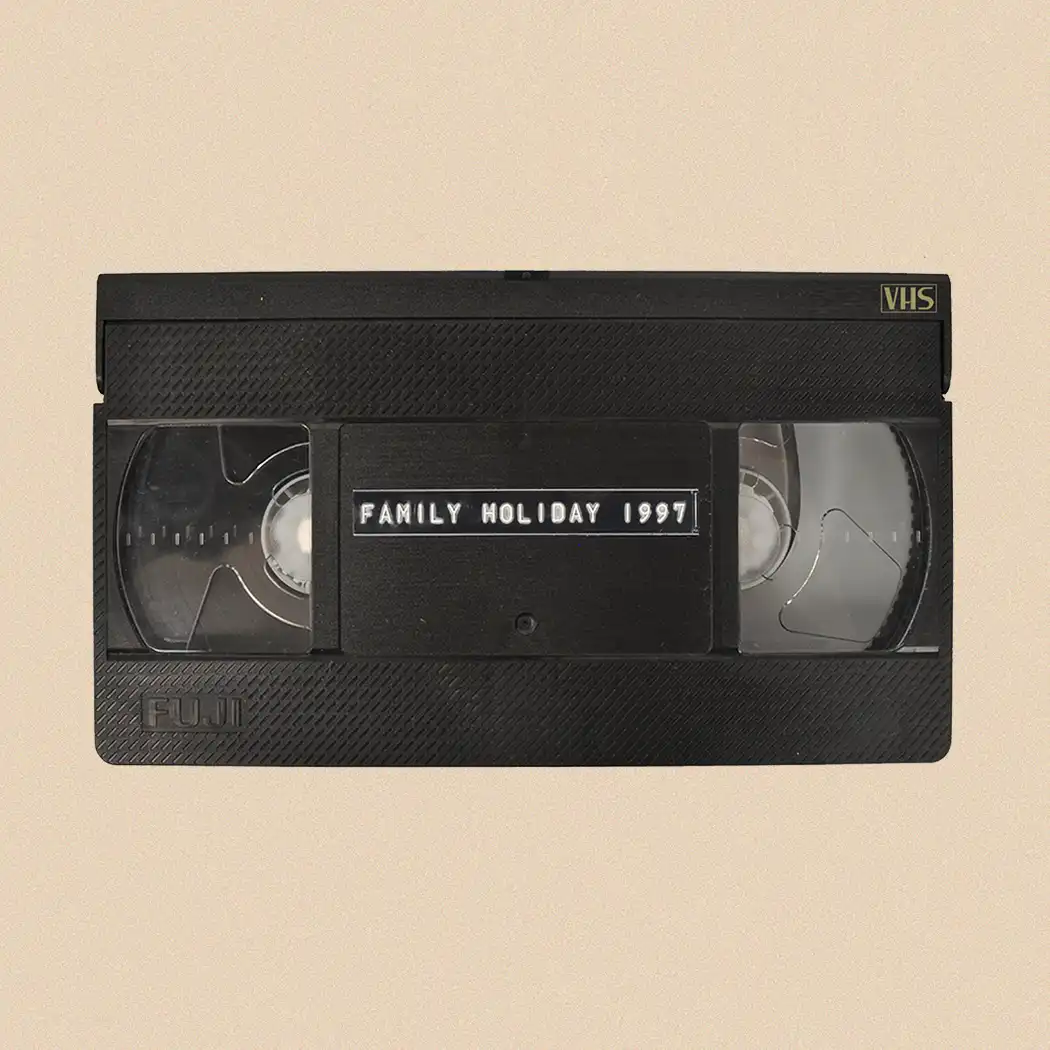 a video tape that needs to be repaired