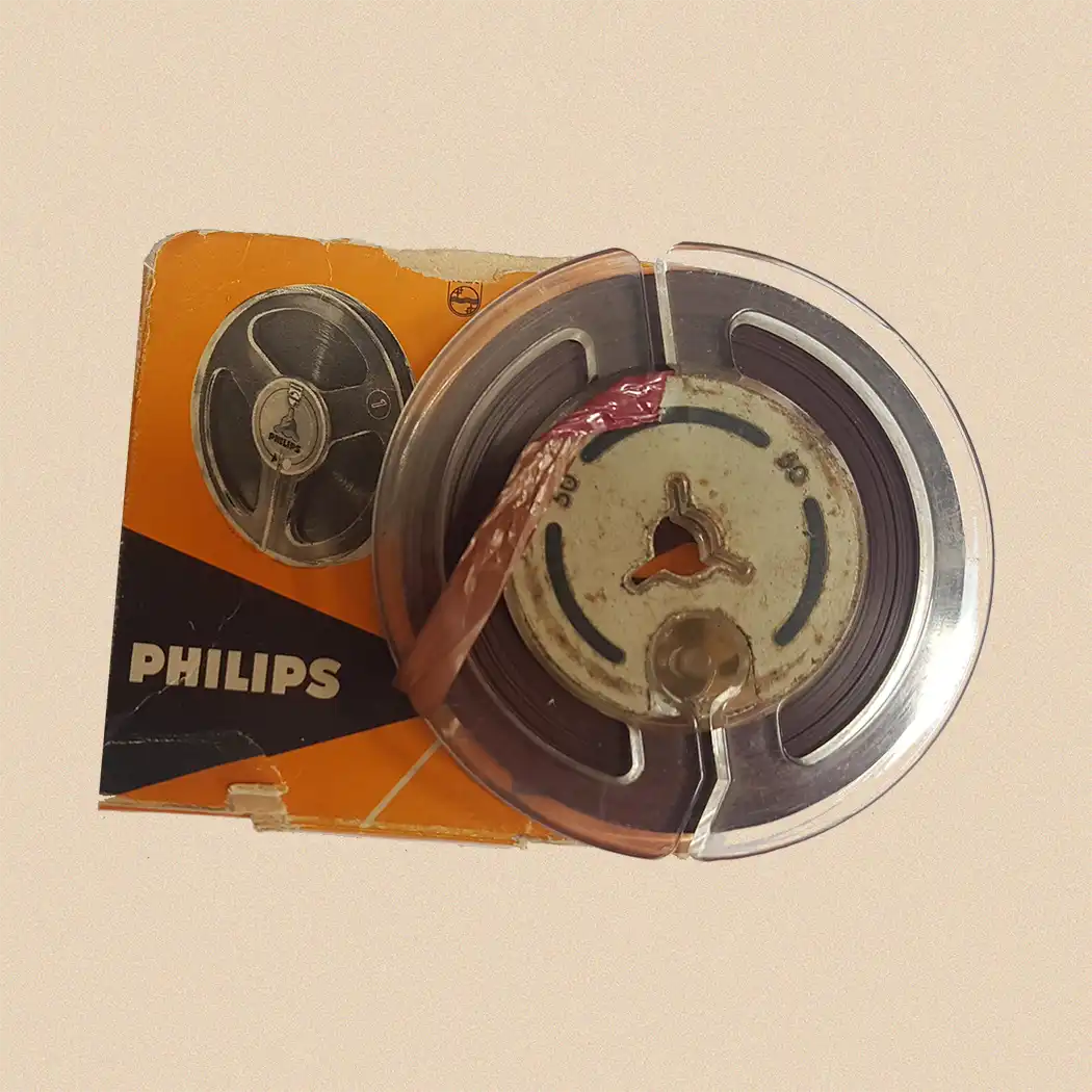 A audio tape that needs to be converted
