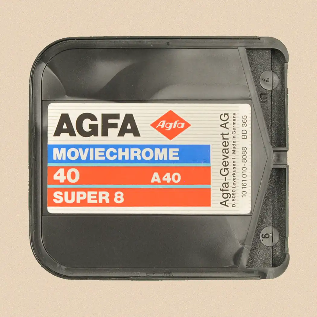 A 8mm Film to be processed