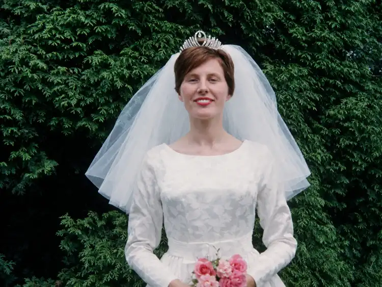 frame of old cine film with ai enhancement