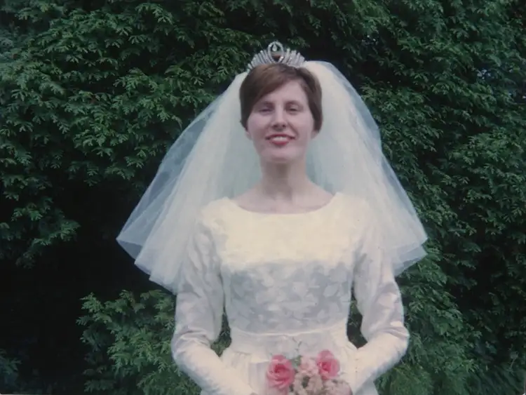 frame captured from old cine film - prior to ai enhancement