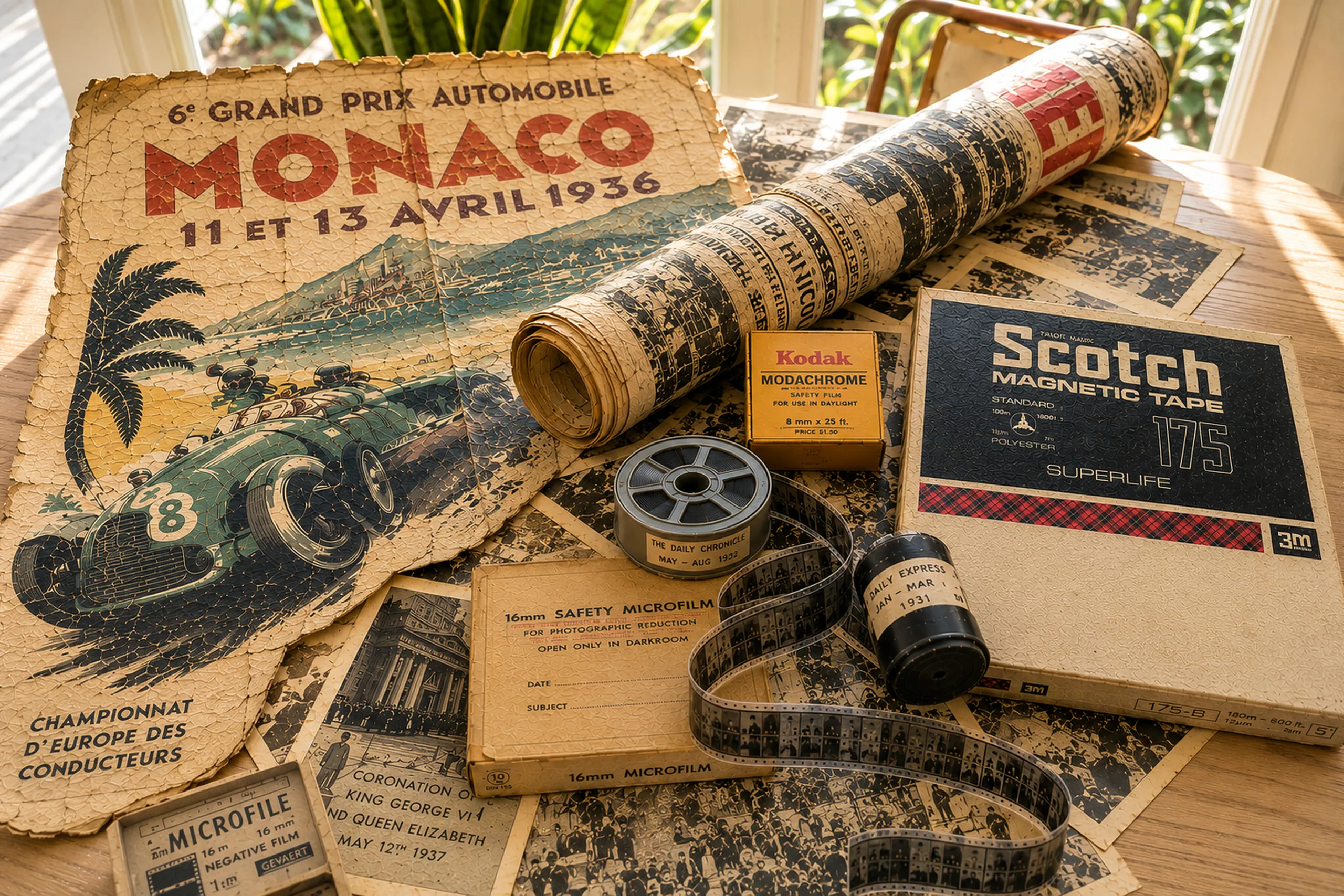 archival scanning service video
