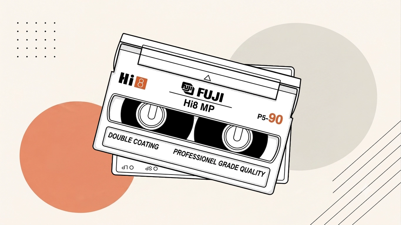 Camcorder Tapes illustration