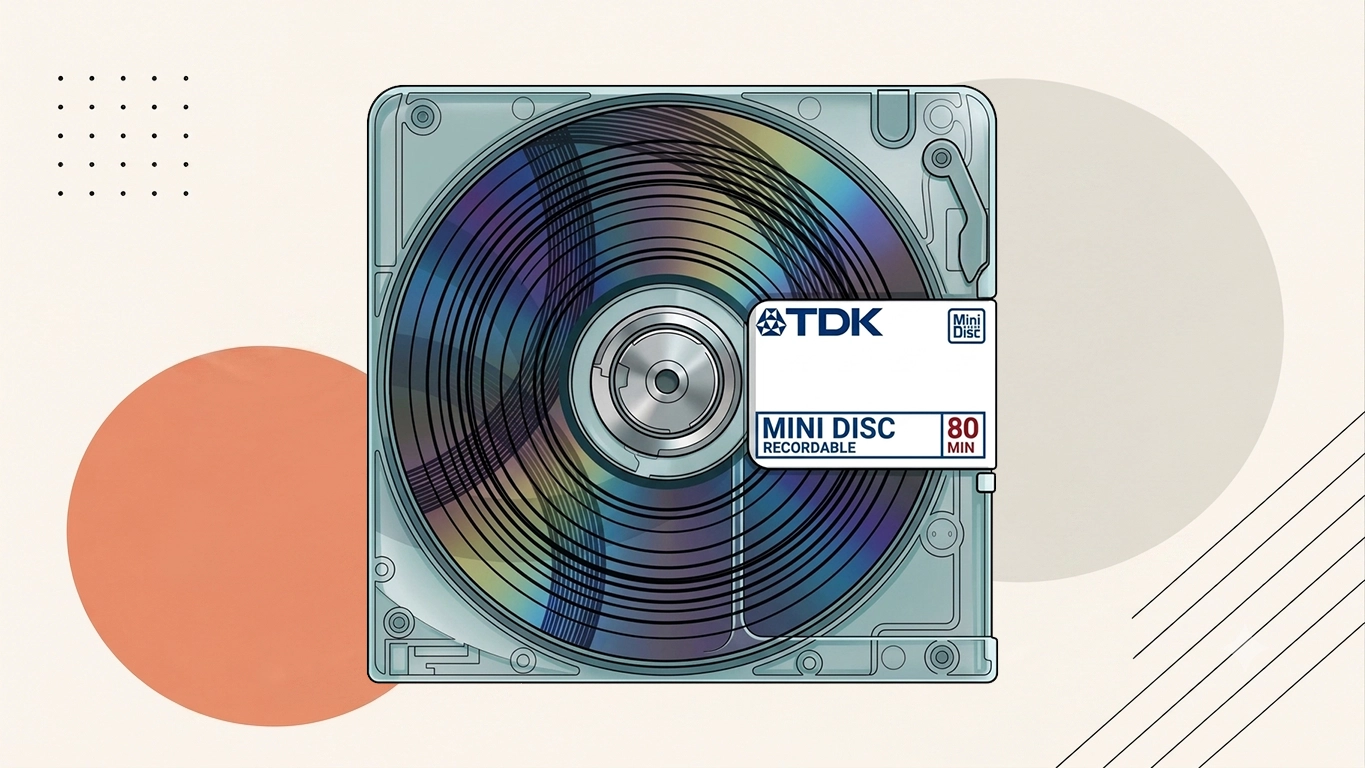 MiniDisc illustration