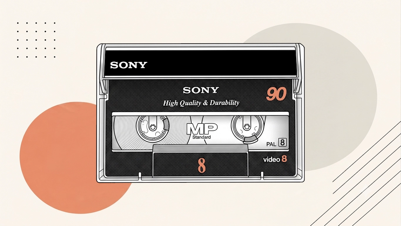 8mm Tapes illustration