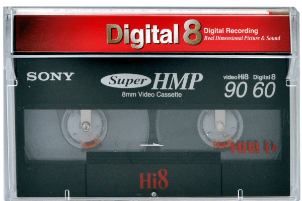 services video tape digital 8