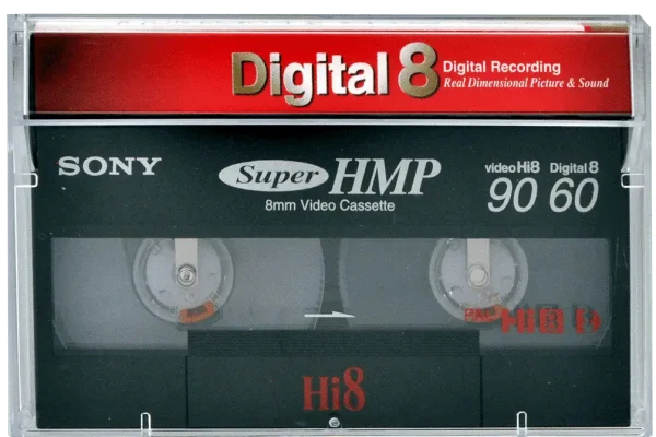 services video tape digital 8
